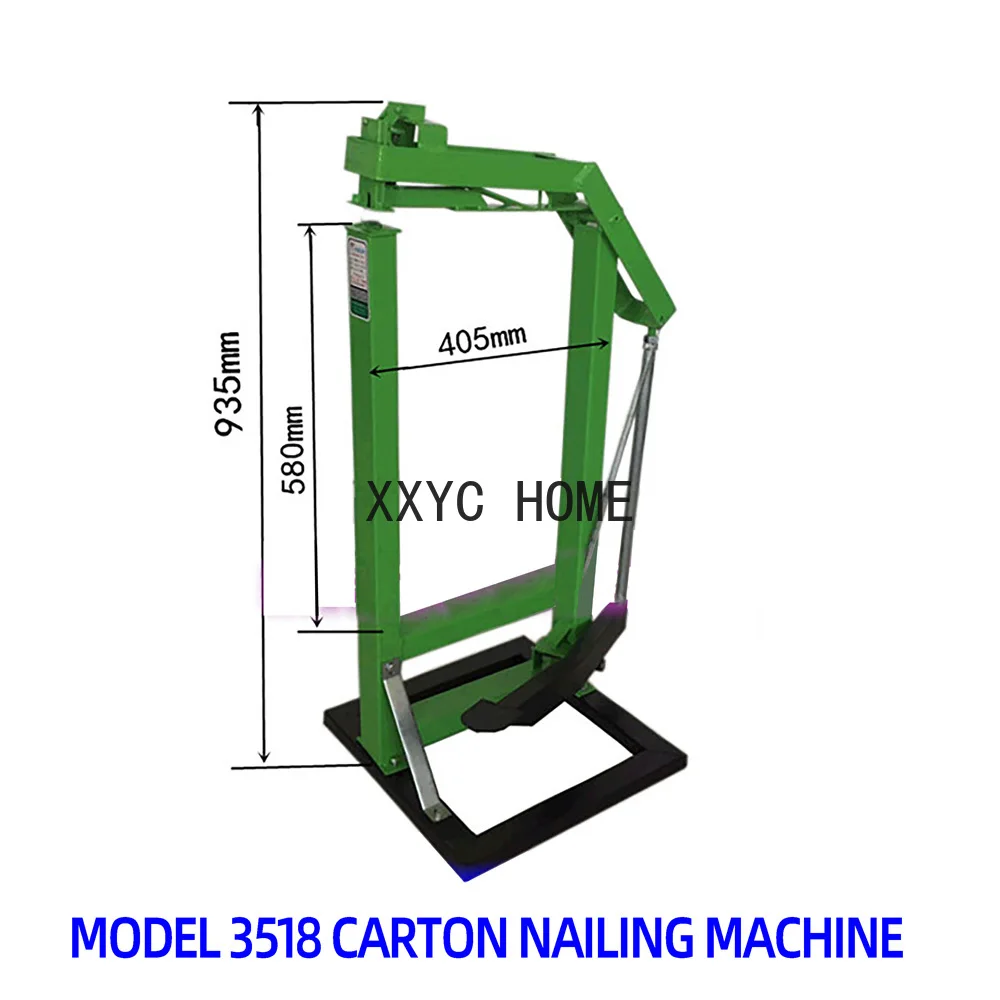 

Foot-operated Binding Corrugated Box Stitcher Sealing Machine Carton Foot-operated Stapler