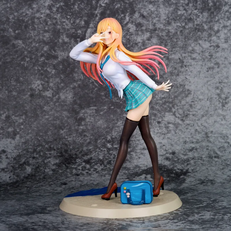 

My Dress Up Darling Anime Figure Kitagawa Marin Sexy Figurine 23cm Kawaii Figurine Room Ornament Pvc Statue Birthday Gift