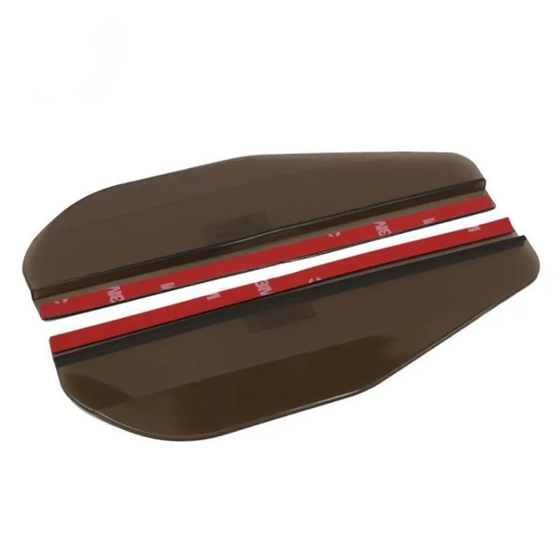 2pcs PVC Car Back Mirror Eyebrow Rain Cover sticker For Toyota wishes mark x supra gt86 4runner avensis Camry RAV4 Prado Corolla