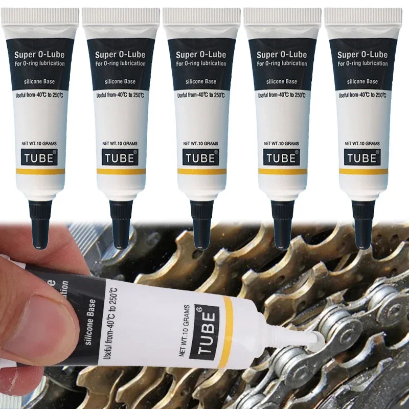 10g O-ring Silicone Grease Lubricant Food Grade Silicone Bearing Lubrication Coffee Machine Lubricant Home Improvement Hardware