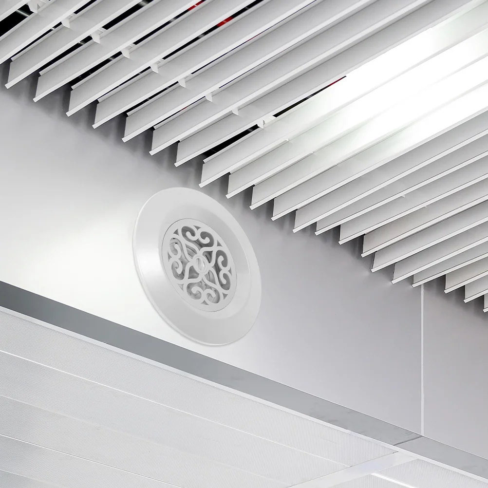

Air Outlet Soffit Vents Wall Mount Wall-mounted Round Cover Exhaust Ac Plastic Conditioner Ceiling