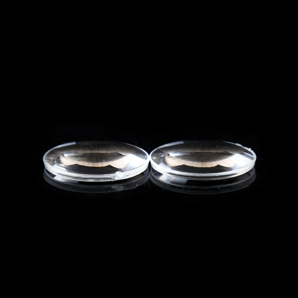 2Pcs Cardboard Virtual Reality VR BiConvex Lenses Only 25mm x 45mm