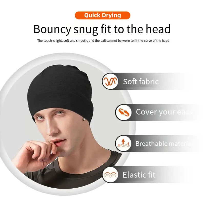 Outdoor Sports Hats Quick-drying Breathable Running Hats Marathon Riding Skiing Warm Windproof