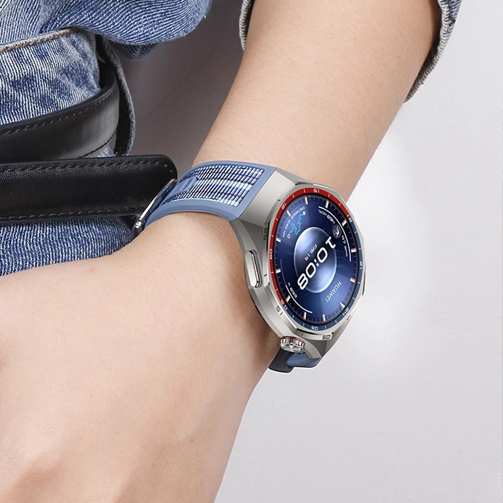 Sport Strap - Composite Nylon and Silicone Wristband Bracelet