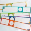 12 PCS Daily Schedule Cards Dry Eraser Cards kid children Schedule Pocket Chart for Classroom / Home 6