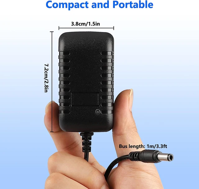 Caricabatterie 12V 1A Per Auto Giocattolo Elettriche - Per Moto, SUV, ATV Bambini - Spia Di Carica - Sicuro - Foto 4