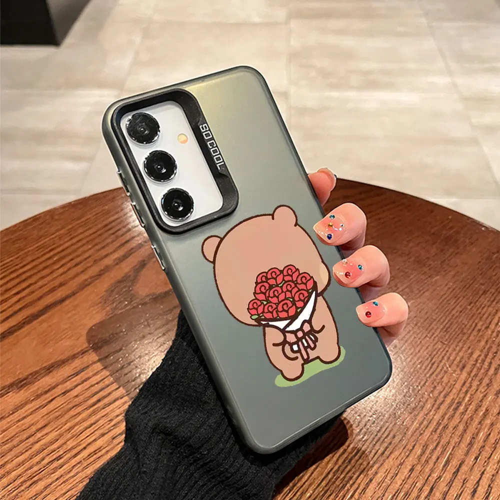 Funny Bubududu Panda Couples Phone Case for Samsung Galaxy A55 A54 A53 A52 A51 A70 A32 A13 5G Shockproof Back Cover Paired Funda 6 Funny Bubududu Panda Couples Phone Case for Samsung Galaxy A55 A54 A53 A52 A51 A70 A32 A13 5G Shockproof Back Cover Paired Funda – Bild 6