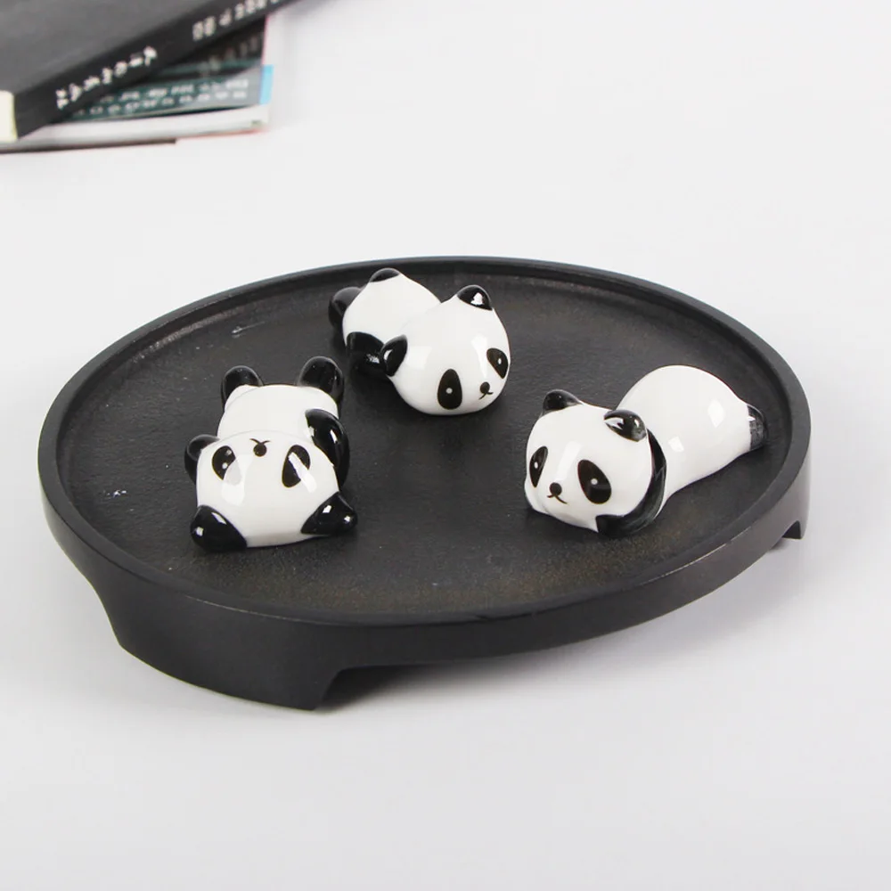 Lovely Panda Chopstick Holder Ceramic Chopsticks Rack Japanese Kawaii  Animal Tableware Stand Kitchen Gadget Accessories Parts - AliExpress