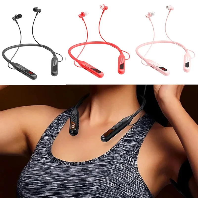 Wireless Bluetooth Earphones Neckband Headphones Gaming Headset