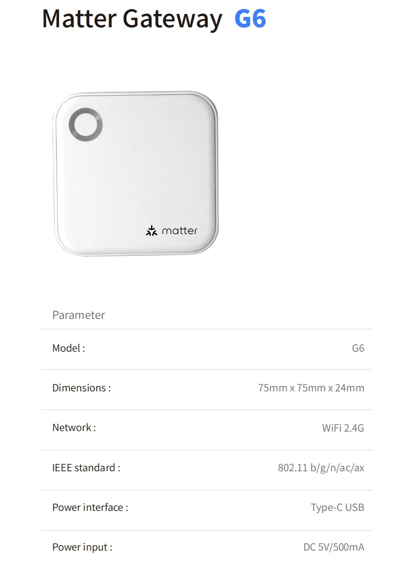 2.4G+5G TTLOCK WIFI Gateway G5 Bluetooth Mesh Door Lock Gateway G5 for TTHotel T