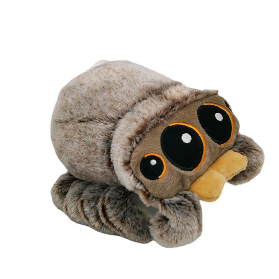 thumbnail image 1 of Animales de peluche suaves, peluches, juguete de araña, pequeño Lucas negro, almohada simulada, muñeca de anime, juego de sala de almohada, decoración, regalo para niños, 1 of 4
