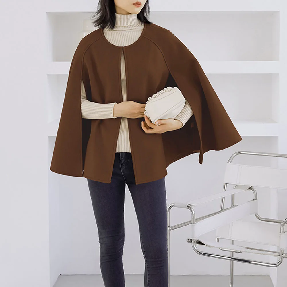 Poncho Dames Lente Herfst Lange Fluwelen Hooded Jas Feestelijke Retro Casual Sjaal Effen Kleur Mouwloos Oversized Cape Sjaal, Blauw, S Poncho Dames Lente Herfst Lange Fluwelen Hooded Jas Feestelijke Retro Casual Sjaal Effen Kleur Mouwloos Oversized Cape Sjaal, Blauw, S