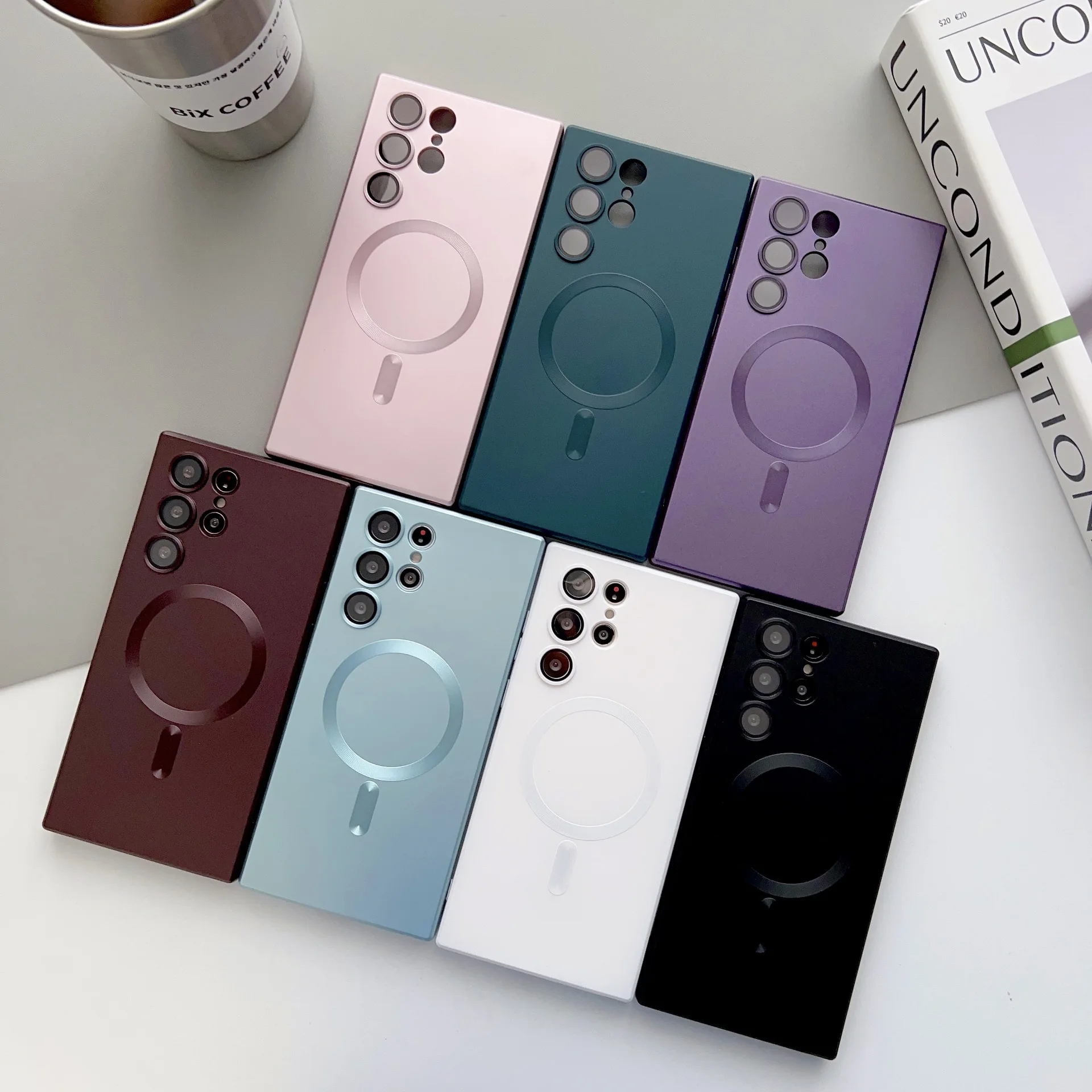 Premium Magnetic Magsafe TPU Case - Luxury Edition