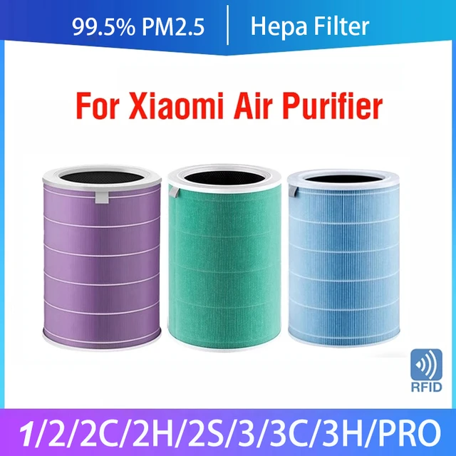Filtre de pour purificateur d'air pour Xiaomi Air Purifier 2 2S 2H 3 3H PRO  MAX