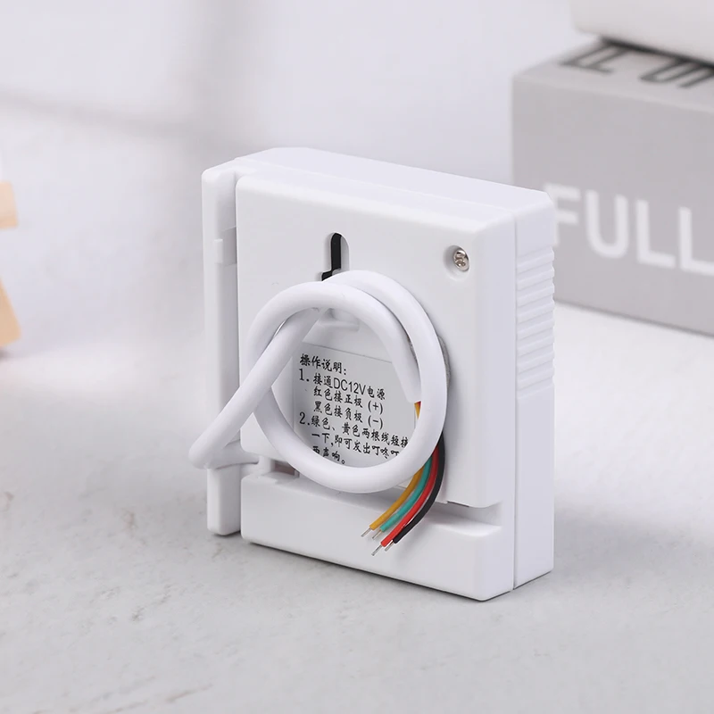 38 Sound Access Control DoorBell Wired Door Bell DC 12V Vocal Wired Doorbell Welcome Door Bell For Access Control Kits - 5