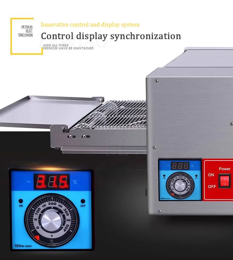 Electric/Gas Conveyor Pizza Oven Commercial 12 Inch Pizza Stove Oven Large Dispenser Cake Bread Pizza Making Machine 220V/380V