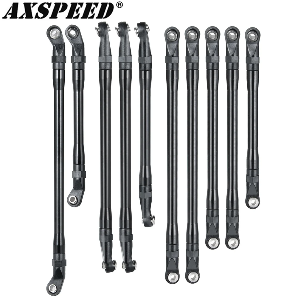 Axial Scx10 Rockcrawler Heavy Duty Aluminum Link Kit Sil