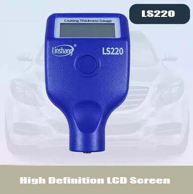 Linshang LS220 LS230 LS232 LS236 Automotive Car Paint Meter Electroplate Metal Coating Thickness Gauge For Automobile Painting