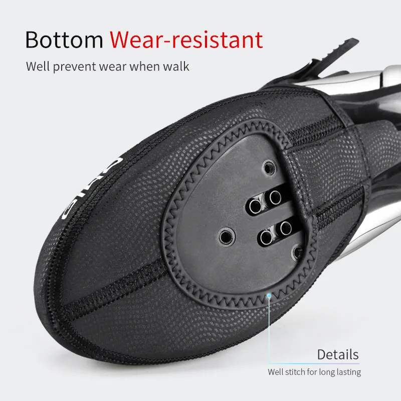 Bicycle Shoe Covers Toe Covers Running Rainproof Windproof Cycling Overshoes Man Woman MTB Road Booties