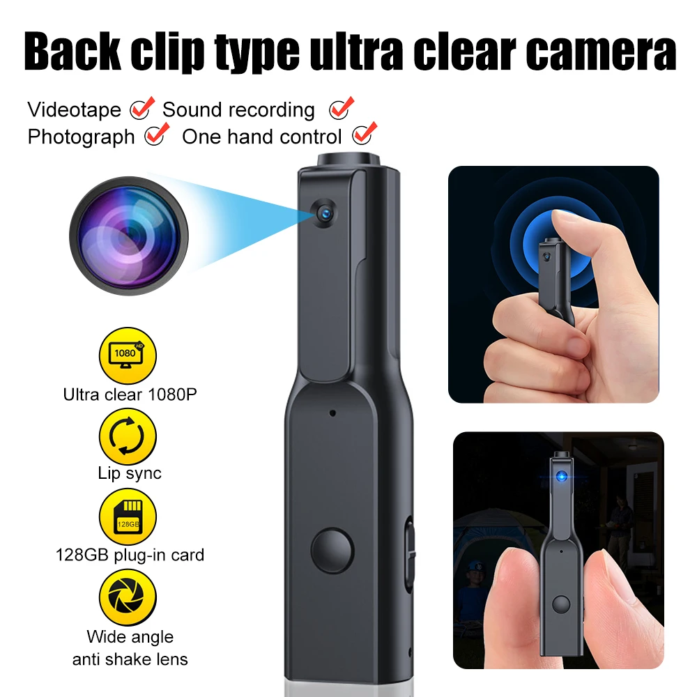 

Mini Body Camera Full HD 1080P Night Vision Wearable Pen Mini Camera Sport DV Voice Video Recorde Small Camcorders