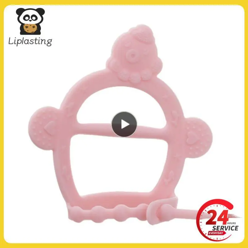 

Baby Teethers Gel Teether Anti-eat Hand Bite Chew Toys Baby Rattle Toy Food Grade Silica Gel Teething Safe Infant Pacifier