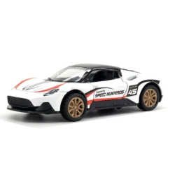 Luxury Alloy Sports Car Replica - Premium Children's Racing Toy Vehicle (White)