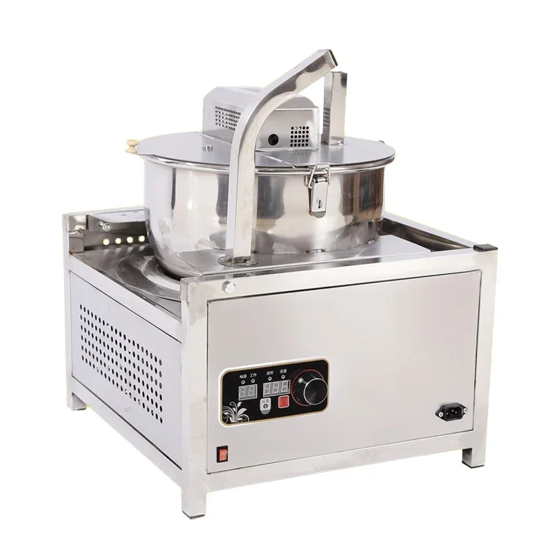 Hot Sale Popcorn Maker Electromagnetic Heating Commercial Gas Popcorn Maker Electric Heating Machine