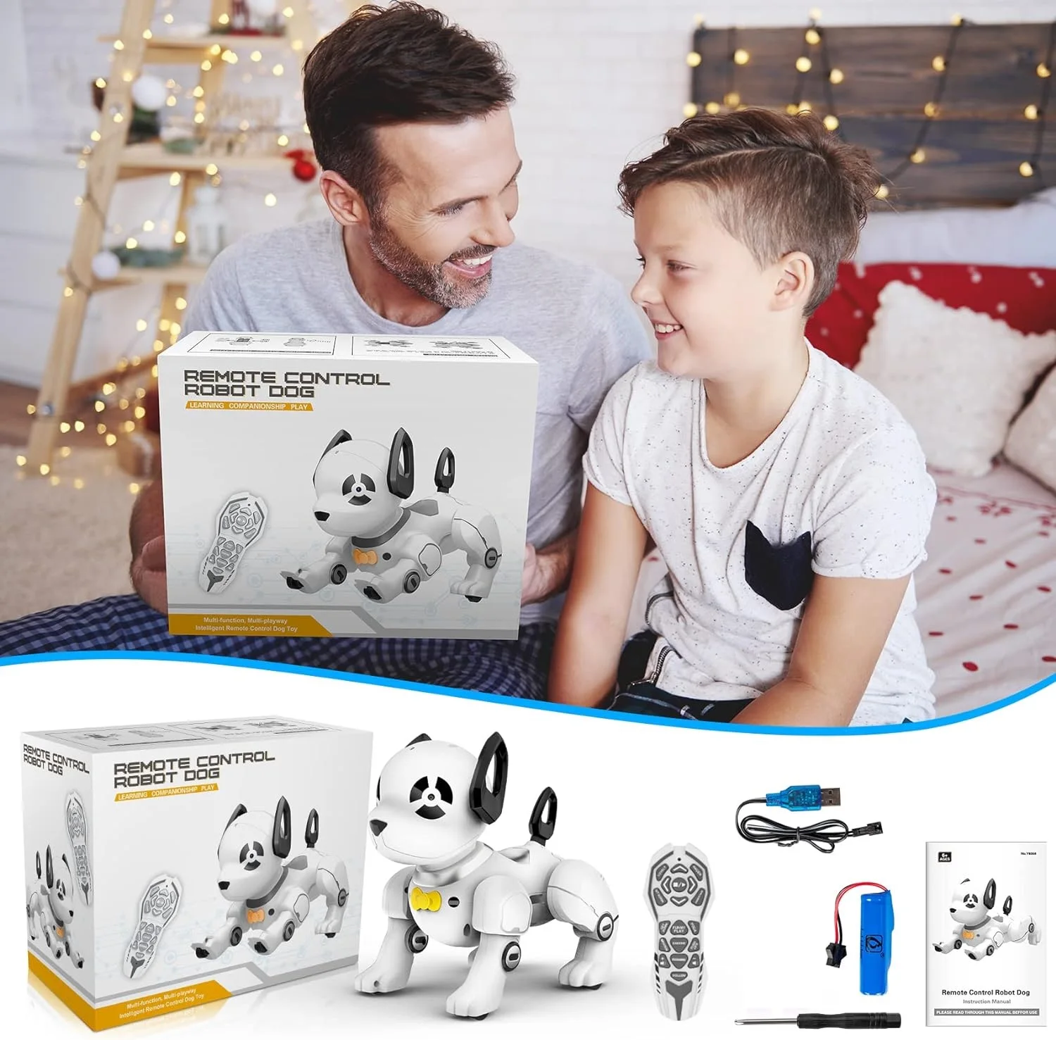Rc Robot Electronic Dog   Programming Dance Interactive Pet Puppy Remote Control Dog Children Puzzle Smart Pet Toys For Kids 2