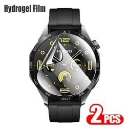 2-Pack Soft Hydrogel Anti-Scratch Watch Screen Protector Film for GT4 41mm (Hydrogel Film)
