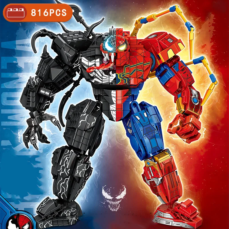 Lego Minifigures Legos De Venom Y Carnage Marvel Superhero Movie - Main Image