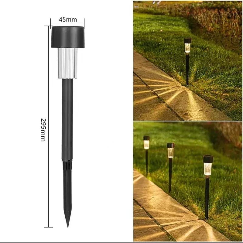 thumbnail image 1 of Luces solares para exteriores, lámpara de jardín con energía solar, impermeable, para exteriores, para patio, jardín, césped, patio, decoración, 1 of 5