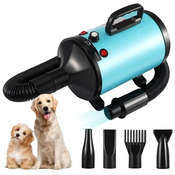 3200W Hair Dryer for Dogs Pet Grooming Blower Warm Wind Secador Fast Silent Pet Dryer Drying Machine Stepless Speed Regulation 1