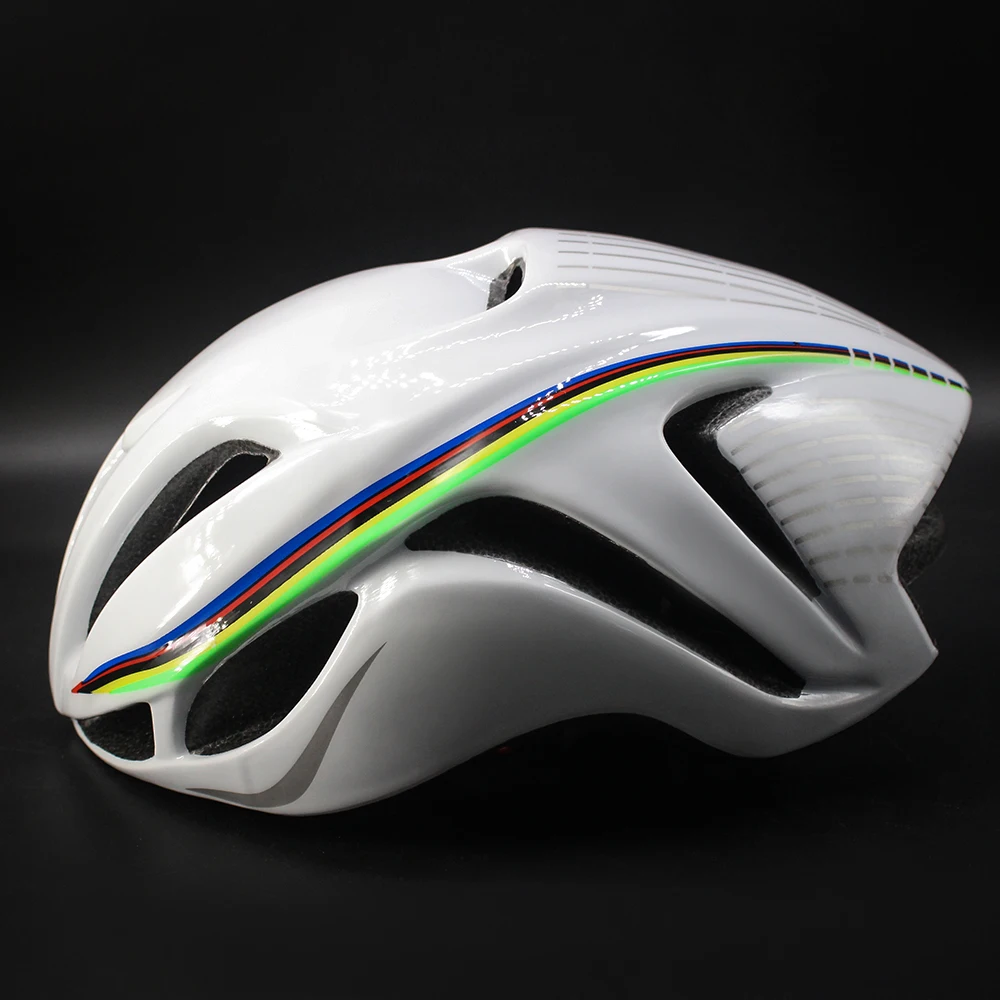 2024 New Triathlon Caschi Da Bicicletta Time Trial Aero Road Bike Caschi Mtb Race Protector Casco Da Ciclismo Casco Ciclismo Bicicletta