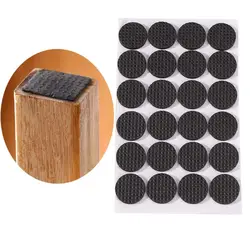48Pcs Non-slip Self Adhesive Furniture Rubber Feet Pads Table Chair Floor Protectors Mat Round Sticky Pad For Sofa Chair Leg