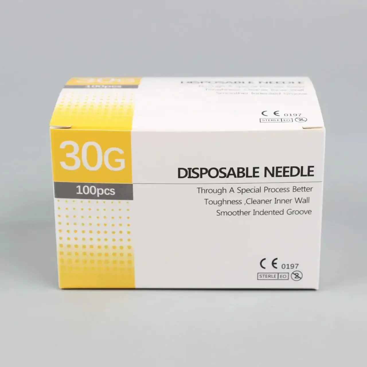 Beauty Injection Needles 100PCS 30G Painless Needle Beauty Ultrafine 4/6/13mm Piercing Transparent Syringe Injection Glue Clear Tip Cap Pharmaceutical