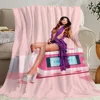 Singer E-Emilia Mernes Mp3 Music Blanket Skin friendly comfort warm soft plush blanket suitable sofa living room office bedroom 6