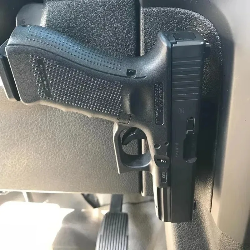 Tactical 35lbs/42lbs Magnetic Gun Mount Gun Magnet Buckler Series Car Desks Walls Concealed Holder for Handgun