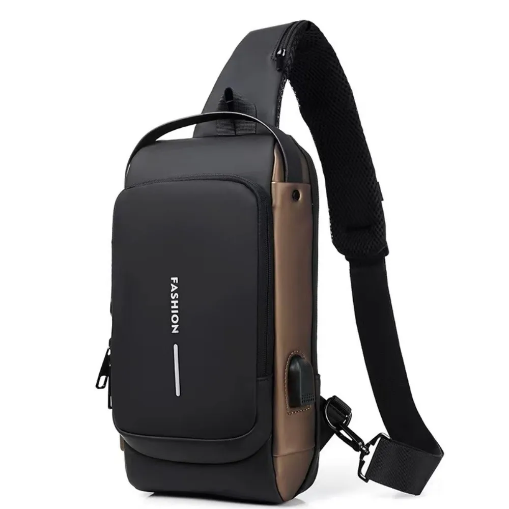  Chest Bag for Men Anti-Theft Bags Password Lock Sling Bag  Trendy Sports One Shoulder Messenger Bag : Clothing, Shoes & Jewelry