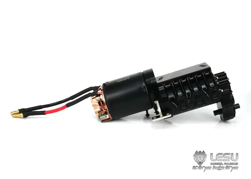 Getriebe LESU 1/14 LKW, dreistufig, hohes Drehmoment, DIY-Modell F-5021-D – Detail 7