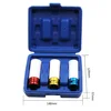 3Pcs/Box 17/19/21mm 1/2" Color Tire Protection Sleeve Wall Auto Car Removal Nut Socket Set Tool Protecting Wheel Contours 1
