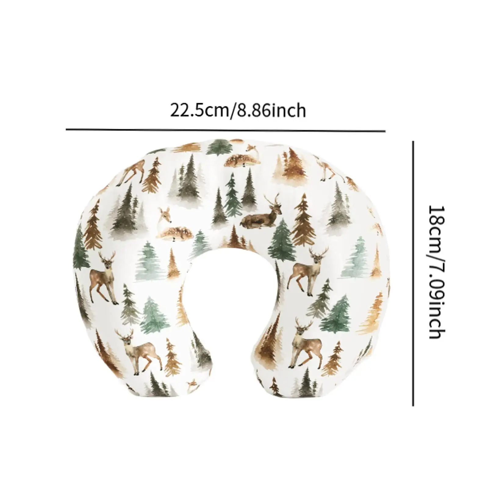 Feeding Pillow Cover Feeding Cushion Cover for Breastfeeding Baby Shower