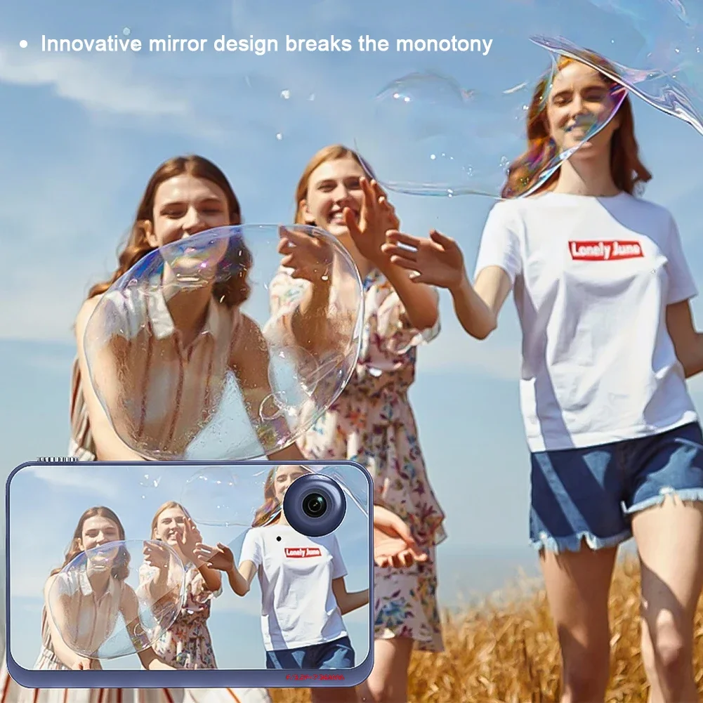 Compact Digital Camera with 8X Zoom for Students and Travelers