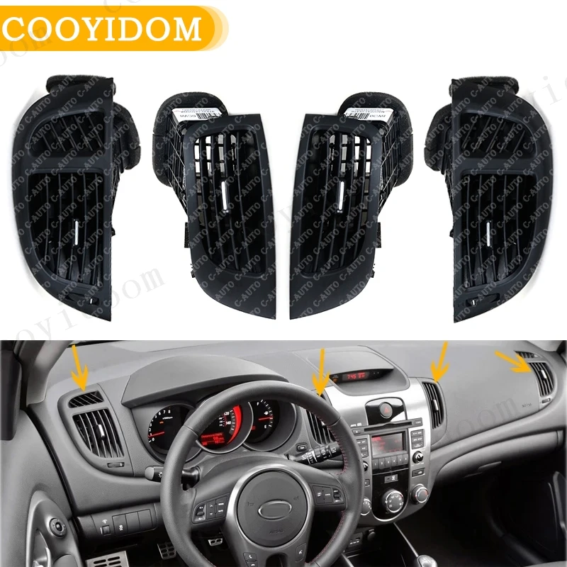 1PCS Car Front Dash Board Air Conditioner Outlet A/C Vents For Kia