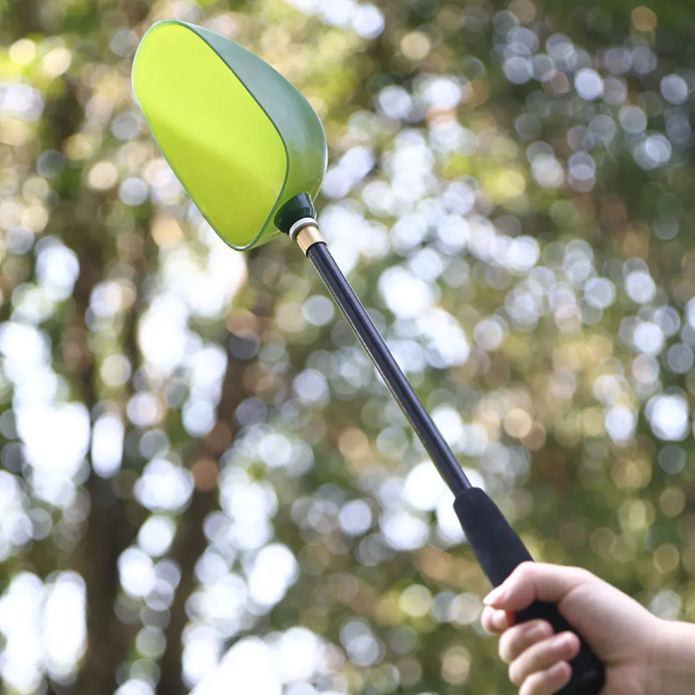 Long Throw Fixed Point Fishing Gear Bait Spoon Detachable Baiting Throwing Spoon for Feeding Particles Boilies Fishing Bait Tool