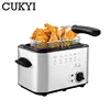 Household/Commercial Electric Frying Machine 1.5L Multifunctional Smokeless Deep fryers French Fries Maker Constant temperature 1