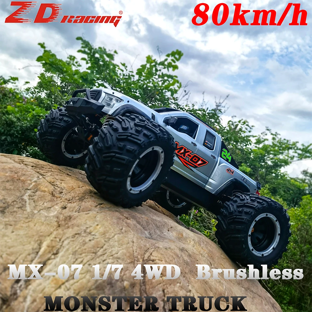 

ZD Racing MX07 MX-07 1/7 4WD 8S Brushless MONSTER TRUCK buggy Off-Road RC Electric 80km/h High-speed Racing Remote Control Cars