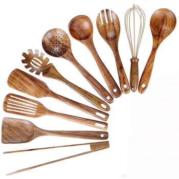 Wooden Kitchen Utensil Set 1