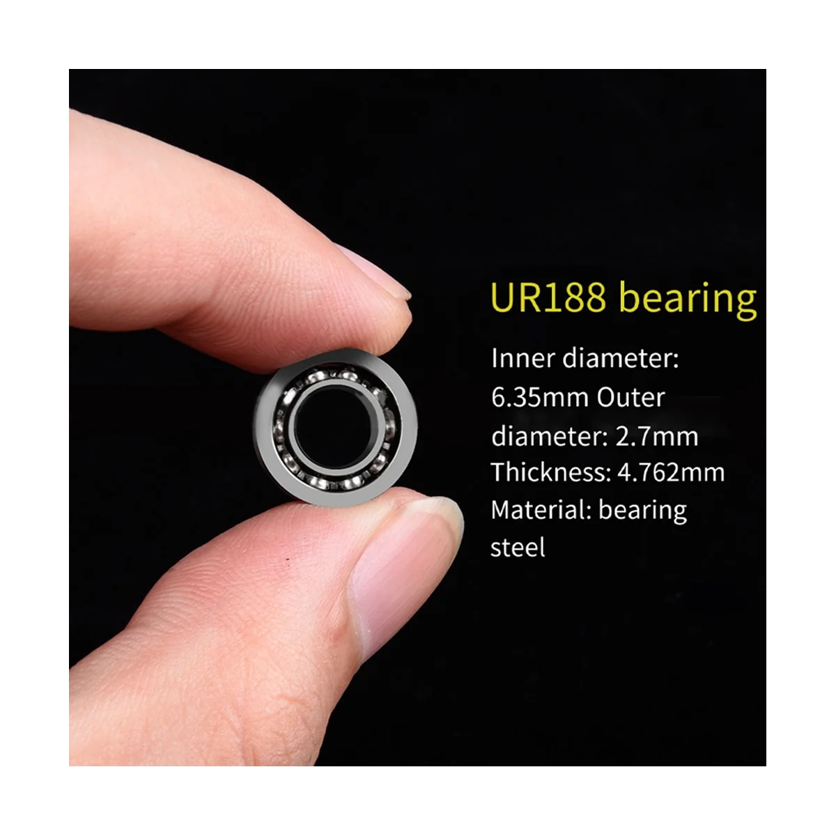 8 Pcs Steel R188 KK Bearing High Carbon Chromium Steel Bearings R188 U Groove Yoyos Models yoyo ball