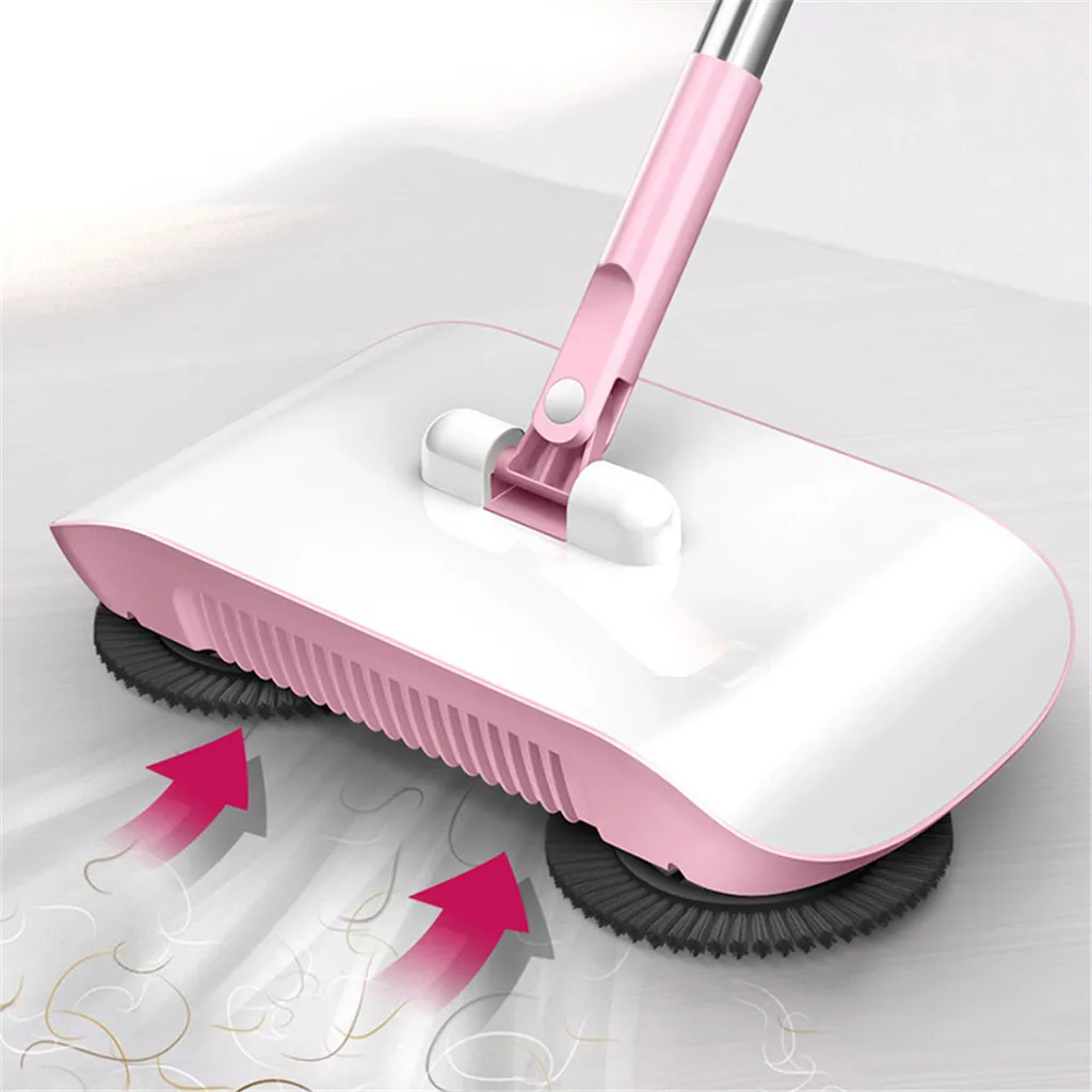 Home Broom Robot Vacuum Cleaner Mop Floor Kitchen Sweeper Mop Household Lazy Cleaning Tool Hand Push Magic Sweeping Machine, robot vacuum cleaner, hand sweeping machine