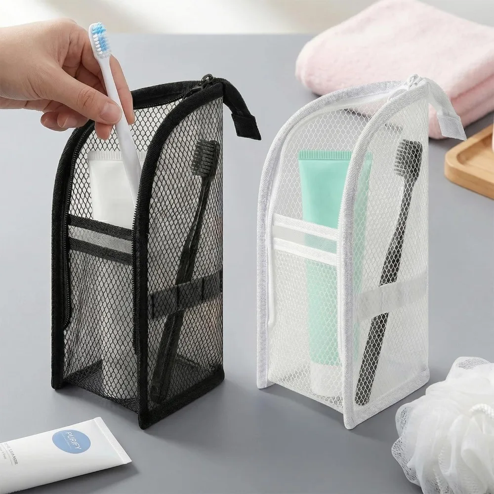 Compact Quick-Dry Travel Toiletry Organizer